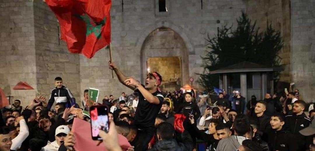 (شاهد):  تدين الاعتداء على مشجعي المنتخب المغربي في القدس ودعوة الفيفا الى تعليق عضوية الاحتلال فيها