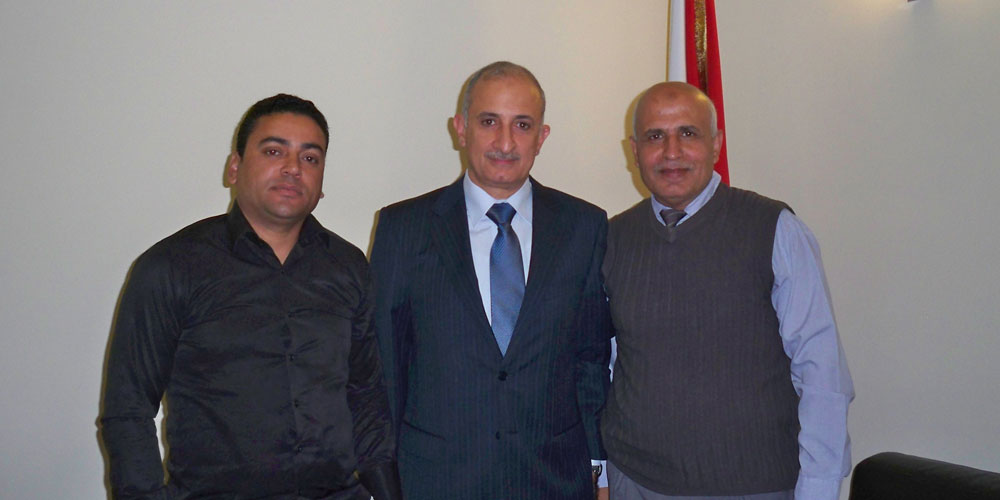 Witness Discussed with the Chairman of LPDC, Dr. Khaldoun Sharif