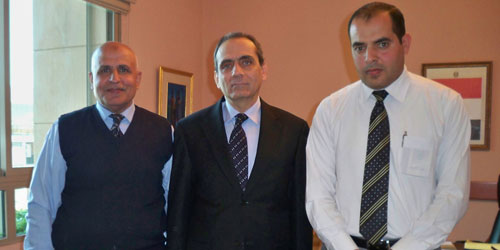 (شاهد) تهنئ السفير المصري في لبنان محمد توفيق بمنصبه الجديد
