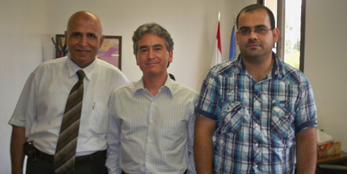 Witness meets the representative of the director of the UNDP in Lebanon