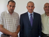 Witness meets the President of the LPDC, Dr. Khaldoun El-Charif