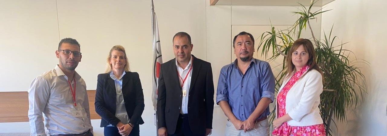 The Head of Mission of the International Committee of Red Cross Meets a Delegation from (Witness) And Receives a Copy of the Annual Report for 2021