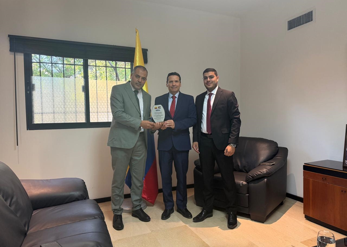 A Delegation from the Palestinian Association for Human Rights (Witness) Honors the Ambassador of Colombia to Lebanon for His Country’s Supportive Stance on the Palestinian Cause