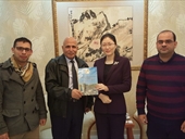 "شاهد" تزور السفارة الصينية في لبنان  وتسلم نسخة من التقرير السنوي لعام 2016