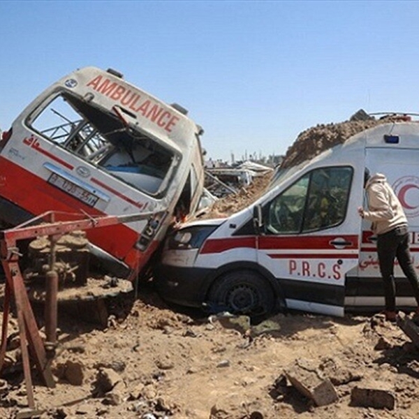 (شاهد) تدعو إلى تحقيق دولي في مقتل 15 من المسعفين على يد القوات الإسرائيلية