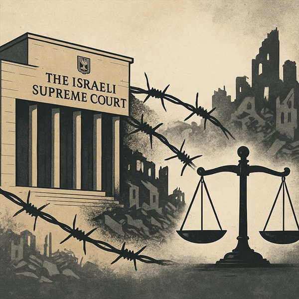 (شاهد) توجّه مذكرة قانونية إلى جهات دولية حول تواطؤ المحكمة العليا الإسرائيلية في الجرائم الدولية المرتكبة في قطاع غزة