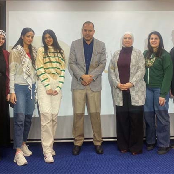 د. الحنفي خلال نشاط في جامعة الحريري: لا بدّ من حماية المرأة الفلسطينية من حرب الإبادة في غزة