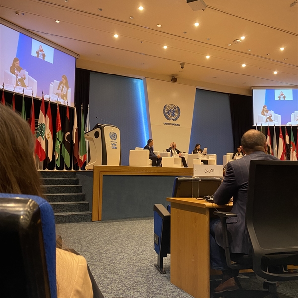 (شاهد) تشارك  في المنتدى العربي للتنمية المستدامة AFSD 2024 والذي نظمته الإسكوا في بيت الأمم المتحدة في بيروت