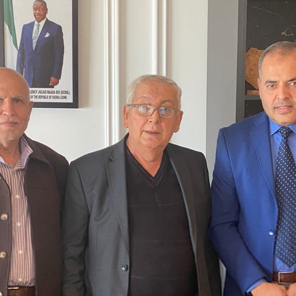The Honorary Consul of Sierra Leone in Lebanon Meets a Delegation from (Witness) and Receives a Message Regarding Legal and Diplomatic Efforts of His Country