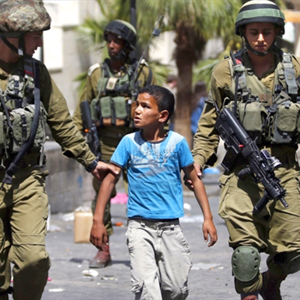(شاهد)  في تقرير حقوقي  أنقذوا الطفولة في الأراضي الفلسطينية المحتلة  ودعوة للمجتمع الدولي للتدخل العاجل لإطلاق سراح 170 طفل فلسطيني في السجون الإسرائيلية 
