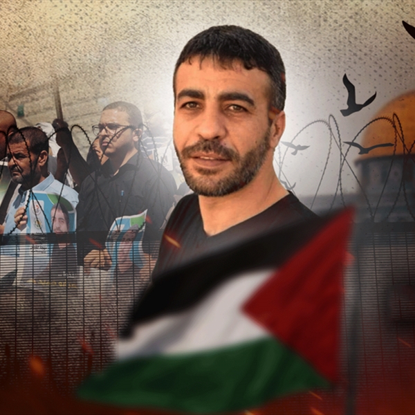(Witness) denounces the Israeli forces for the death of the prisoner Nasser Abu Hmeid and calls for an international commission of inquiry on the Israeli systematic policies against prisoners