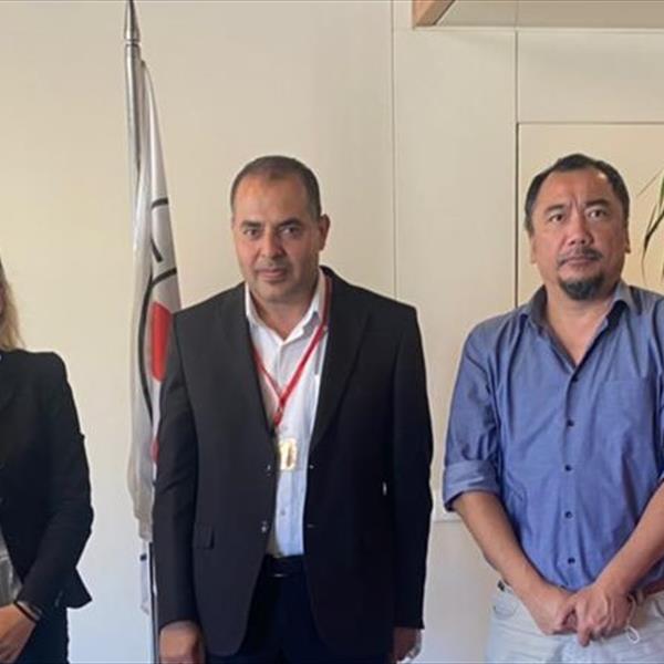 The Head of Mission of the International Committee of Red Cross Meets a Delegation from (Witness) And Receives a Copy of the Annual Report for 2021