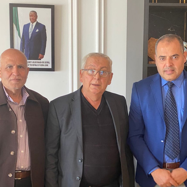 قنصل سيراليون الفخري في لبنان يلتقي وفداً من (شاهد) ويتسلم منه رسالة حول الجهود القانونية والدبلوماسية  لبلاده
