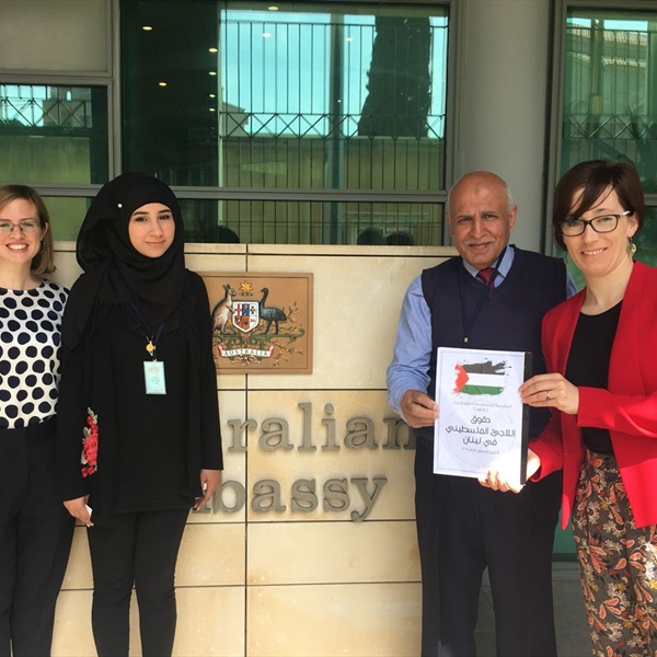 السفارة الأسترالية في لبنان تستقبل وفداً من (شاهد)