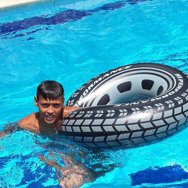 في إطار مشروع الدعم النفسي الإجتماعي الممول من منظمة اليونيسف  (شاهد) تدخل البسمة والسرور الى قلوب الأطفال في مخيمات منطقة صور