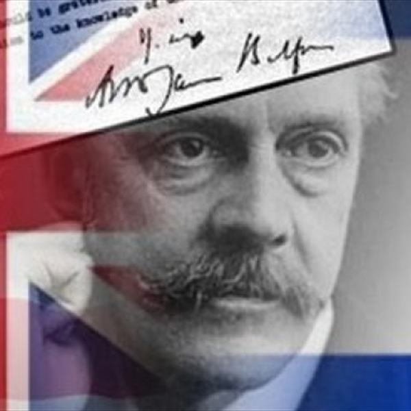 Balfour's promise to establish a state based on the violation of international law