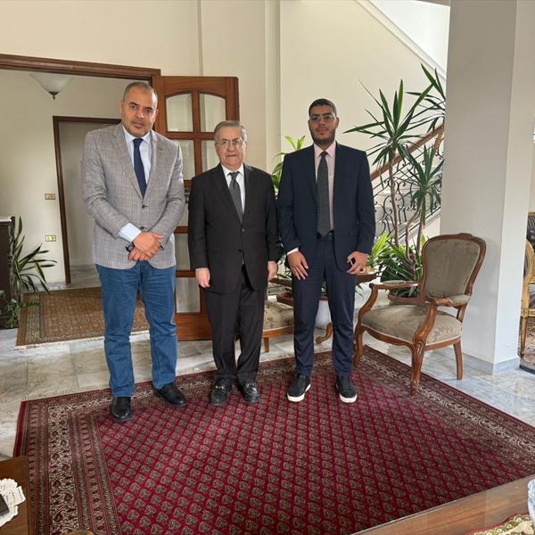 MP Michel Moussa receives a delegation from the( witness) Foundation and stresses the need to continue human rights efforts