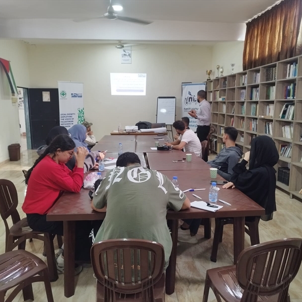 (شاهد) تطلق مشروع الكرامة القانونية:تمكين صوت اللاجئين الفلسطينيين في لبنان
