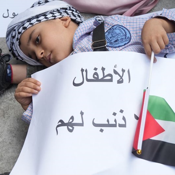 خلال وقفة تضامنية أمام مقر اللجنة الدولية للصليب الاحمر في العاصمة بيروت (شاهد) تطالب المجتمع الدولي بوقف جرائم الاحتلال ضد سكان قطاع غزة