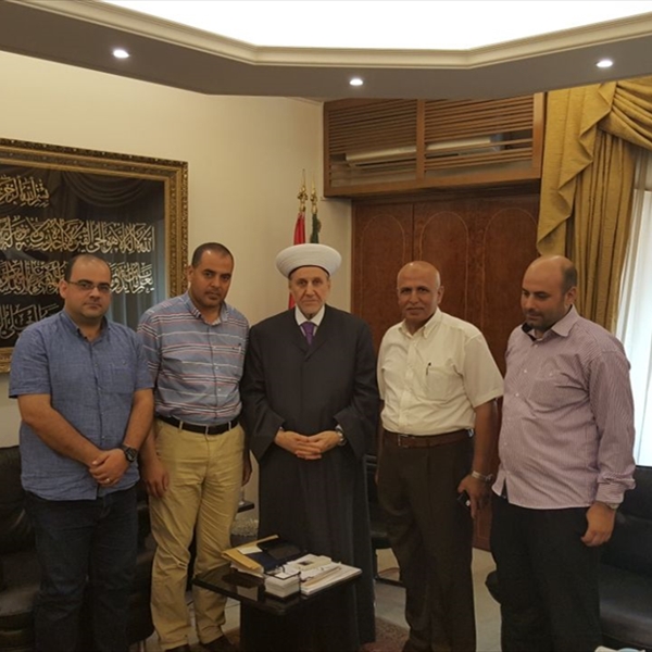 مفتي طرابلس والشمال يستقبل وفداً من (شاهد)