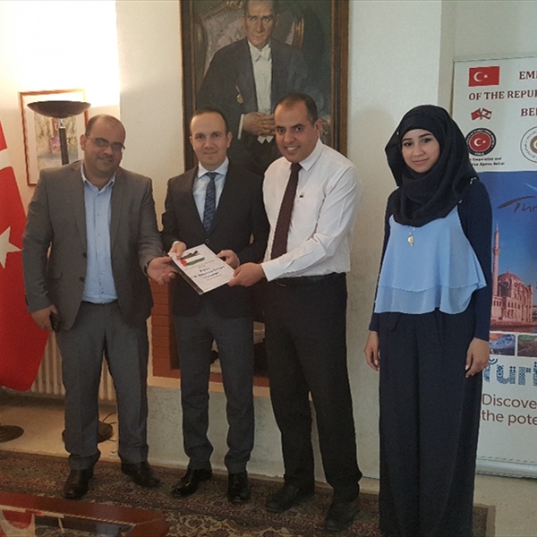 بعد زيارة وفد (شاهد) للسفارة التركية: القضية الفلسطينية تمر بمسار خطير وتركيا ملتزمة تجاه الشعب الفلسطيني