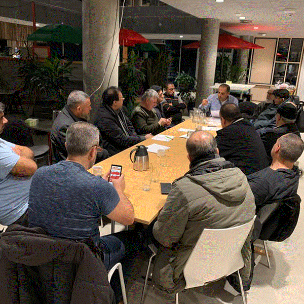  ندوة حقوقية في أوغوس الدنمركية تحت عنوان :اللاجئون الفلسطينيون في لبنان الى أين