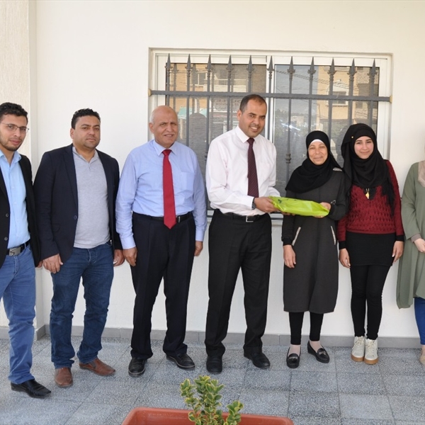 تكريم الزميلة عائدة الموسى